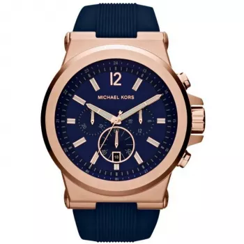 Relógio de quartzo de homem Michael Kors MK8295, 48 mm, azul