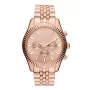 Michael Kors MK8319 Relógio de quartzo para homem, 45 mm, mostrador bronze