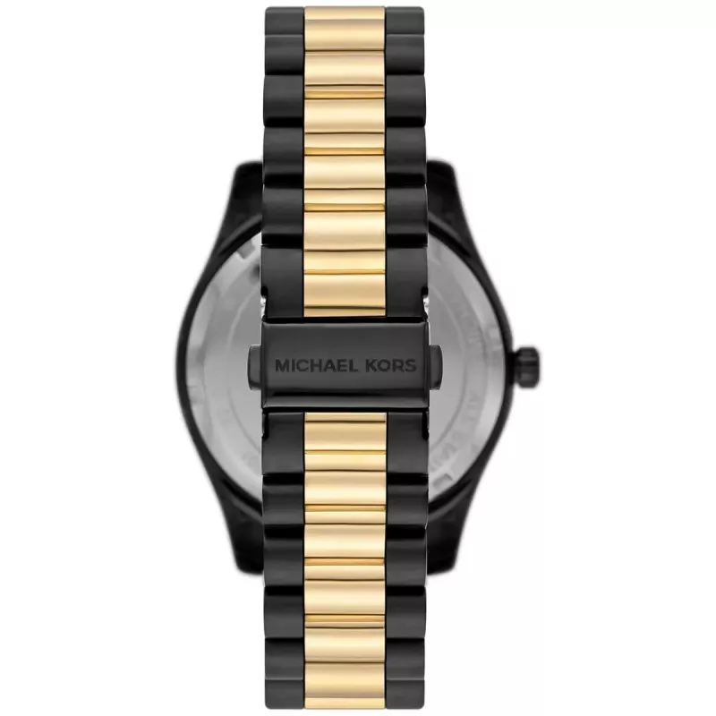 Michael Kors MK8948 Relógio de quartzo unissexo, 45 mm, preto