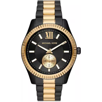 Relógio Michael Kors MK8948 unissexo de quartzo, 45 mm, preto