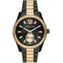 Michael Kors MK8948 Relógio de quartzo unissexo, 45 mm, preto
