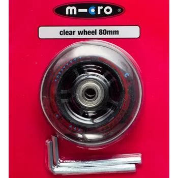 Roda para trotinete Micro / Globber 80 mm - preto