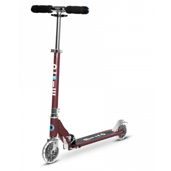 Trotinete Micro Sprite LED roxa