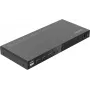 MicroConnect Switch KVM HDMI 4K@60Hz 4x1 com 4K60 4:4:4, hub USB 3.0, áudio, caixa metálica (MC-HDMIKVM0401-USB3-4K)