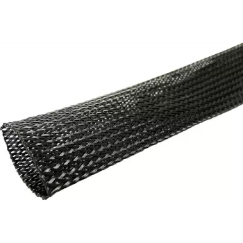 Calha de cabos extensível MicroConnect 30mm preta rolo de 50m CABLESLEEVE030-50B