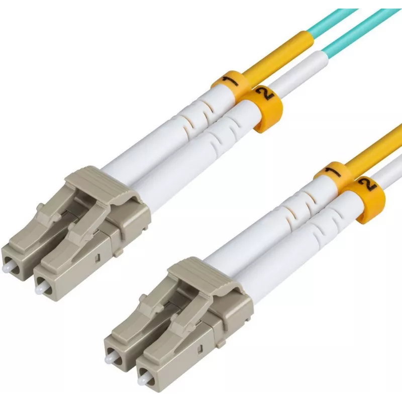 Microconnect FIB442012 Cabo de fibra ótica InfiniBand OM3 – LC-LC 12 m azul