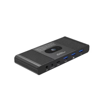 MicroConnect Comutador KVM HDMI e USB-C 2 Portas (MC-HDMI-KVM202KV2.0)