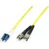 MicroConnect cabo patch LC/PC para ST/PC 10 m 9/125 monomodo duplex