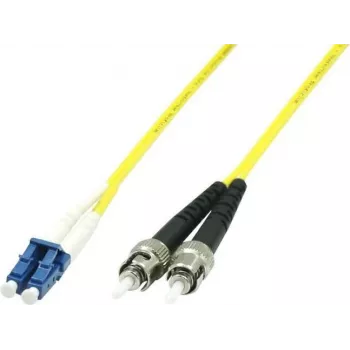 MicroConnect cabo patch LC/PC para ST/PC 10 m 9/125 monomodo duplex