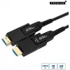 Cabo ótico ativo HDMI Type A MicroConnect Premium Optic Fiber, 4K, 10m, preto