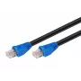 MICROCONNECT Cabo de rede U/UTP CAT6 0,5m para exterior – preto