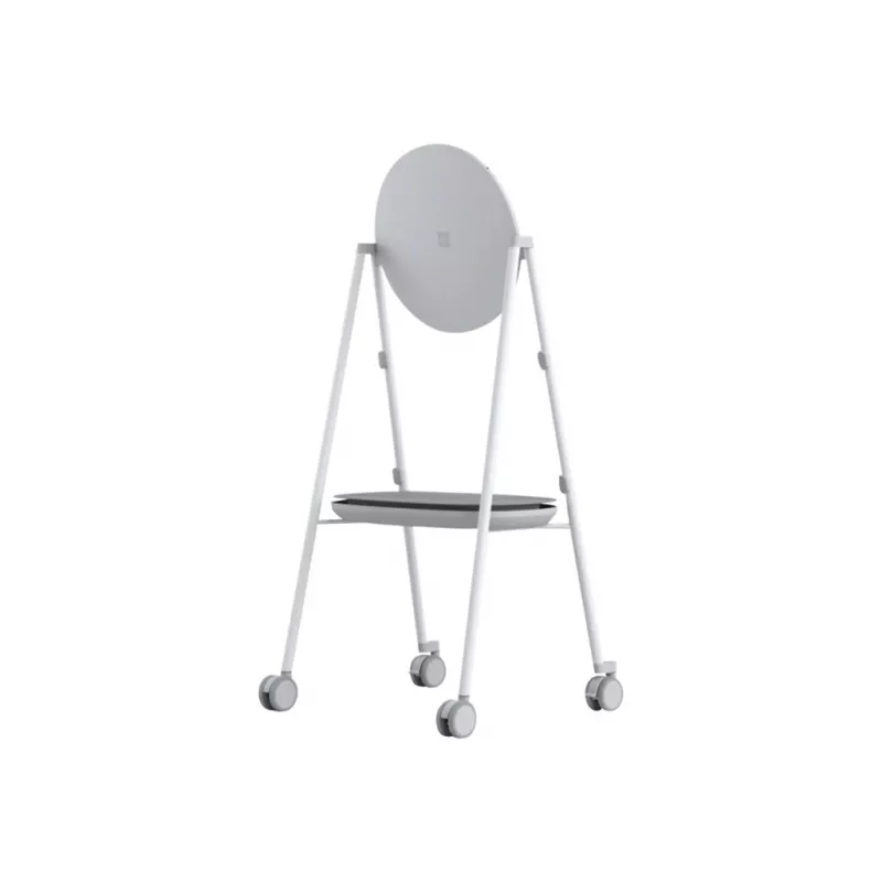 Microsoft Steelcase Roam suporte móvel para Surface Hub 2S 50 polegadas - carrinho multimédia - cinzento - altura 1661,2 mm - peso 28,1 kg