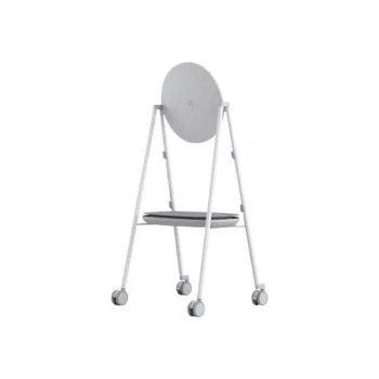 Microsoft Steelcase Roam suporte móvel para Surface Hub 2S 50 polegadas - carrinho multimédia - cinzento - altura 1661,2 mm - peso 28,1 kg