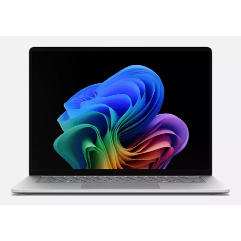 Microsoft Surface Laptop 8.ª edição 15 polegadas, Snapdragon X2 Elite, 16GB RAM, 512GB SSD, Platina