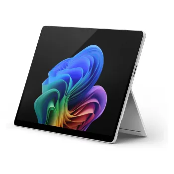 Microsoft Surface Pro 11th Edition Copilot+ PC 13 polegadas 2-em-1 Platinum Snapdragon X Plus 16GB/512GB SSD Windows 11 (teclado alemão)