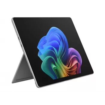 Tablet Microsoft Surface Pro for Business 12th Edition de 13 polegadas com ecrã tátil OLED, Snapdragon X2 Elite X2E-78-100, 16GB RAM, 512GB SSD, Windows 11 Pro, platina