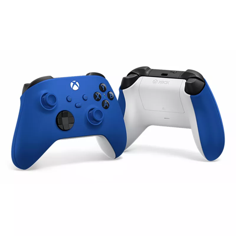 Comando sem fios Microsoft Xbox QAU-00002 – Shock Blue (Xbox Series X|S, Xbox One, PC, Mobile)
