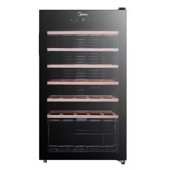 Midea Garrafeira MDRW150FGG22W Independente 34 garrafas Preto