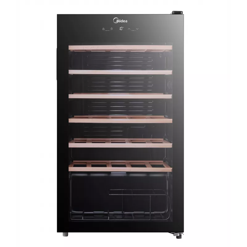 Midea Garrafeira MDRW150FGG22W Independente 34 garrafas Preto