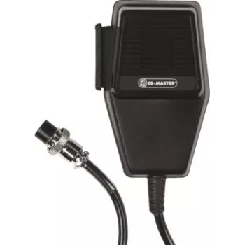 MIDLAND Albrecht DM-520 Microfone dinâmico com conector de 4 pinos (41964)