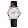 MIDO Baroncelli III Chronometer Automatic Watch M027208360360 34mm PVD ouro rosa