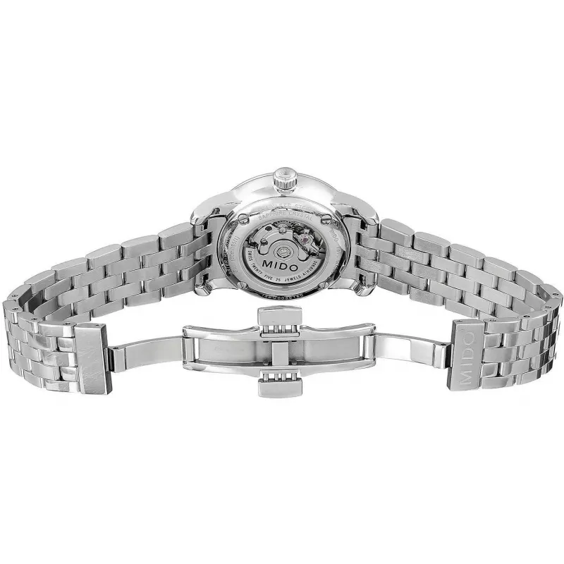 MIDO Baroncelli Lady relógio automático M76004691 29mm aço inoxidável mostrador antracite