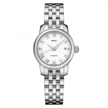 MIDO Baroncelli Lady relógio automático de mulher 25 mm aço inoxidável M039007110130