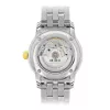 MIDO Relógio Homem M86009261 Baroncelli III 38mm Automático Mostrador Prateado Pele Preta