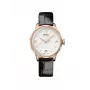 MIDO relógio automático de senhora M043207360180 34mm ouro rosa PVD aço inoxidável mostrador branco em madrepérola bracelete de pele preta Limited Edition