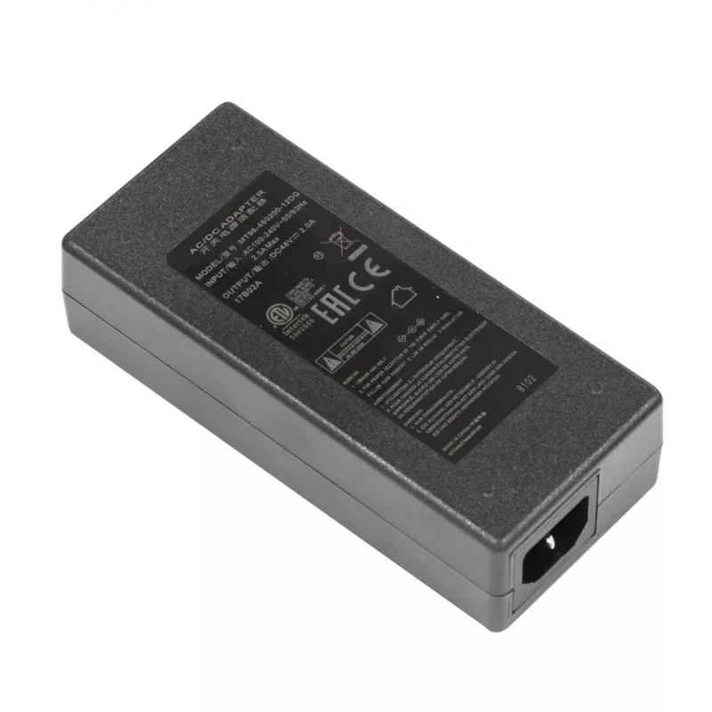 MikroTik fonte de alimentação 48V 2A 96W com ficha