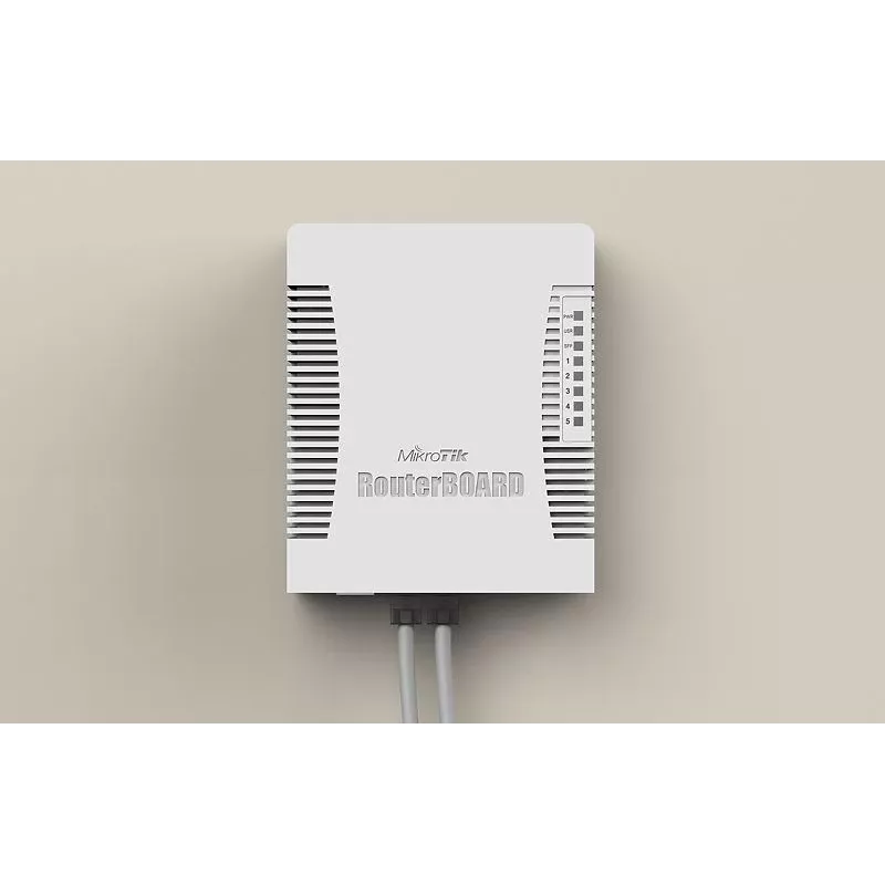 Router Gigabit Ethernet MikroTik hEX PoE branco