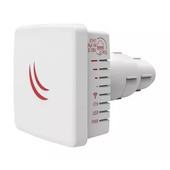 MikroTik LDF 5 (RBLDF-5nD) CPE com antena direcional integrada 5GHz 9dBi, 1x 10/100 Ethernet, Passive PoE, RouterOS L3