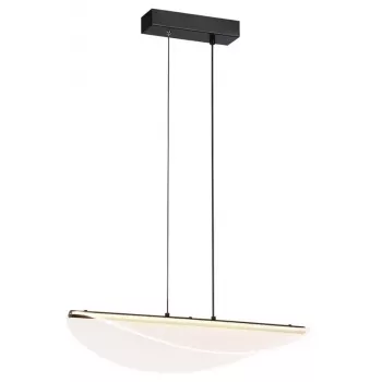 Candeeiro de suspensão Milali 50 cm preto