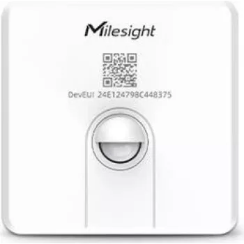 Milesight CoWork Series WS203 Sensor de temperatura, humidade e movimento LoRaWAN (branco acinzentado)