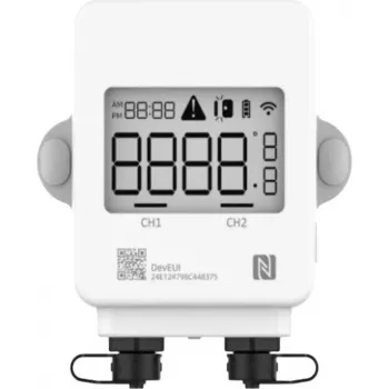 Milesight Sensor de temperatura e humidade IoT TS302-868M LoRaWAN