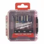 Conjunto de 4 chaves de caixa de perfuração profunda Milwaukee SHOCKWAVE Impact Duty 7/8/10/13mm (65mm) sextavado 1/4 polegadas