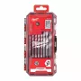 Conjunto de brocas universais Milwaukee 8 peças multi-material TCT com encabadouro sextavado de 1/4 polegadas