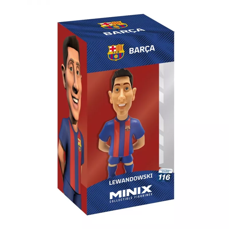 MINIX FC Barcelona - Figura colecionável Robert Lewandowski