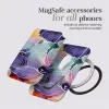 Capa Magsafe MIO Flowers compatível com suporte para cartões