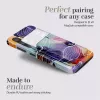 Capa Magsafe MIO Flowers compatível com suporte para cartões