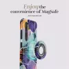 Capa Magsafe MIO Flowers compatível com suporte de anel