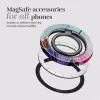 Capa Magsafe MIO Flowers compatível com suporte de anel