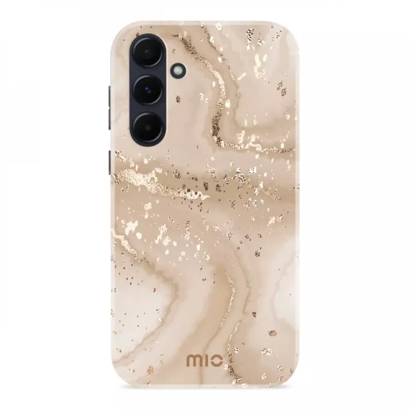 MIO Gold Marble Capa Compatível com MagSafe para Samsung A55 5G