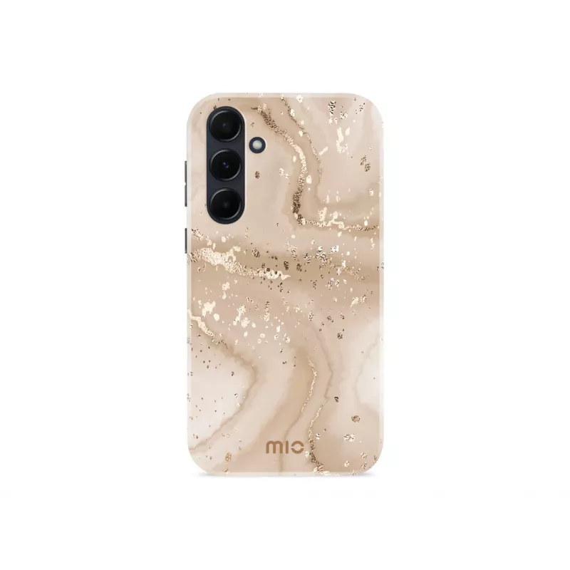 MIO Gold Marble Capa Compatível com MagSafe para Samsung A55 5G