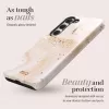 Capa compatível com MagSafe MIO Gold Marble para Samsung S24 FE 5G