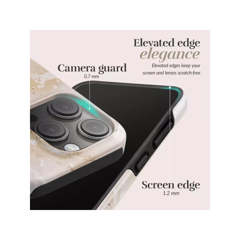 MIO Gold Marble Compatível com MagSafe para iPhone 17