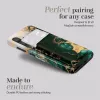 MIO Capa MagSafe Green Marble Compatível com porta-cartões