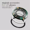 Capa Magsafe MIO Green Marble compatível com suporte de anel