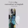 MIO Green Marble capa compatível com MagSafe para iPhone 16 Plus
