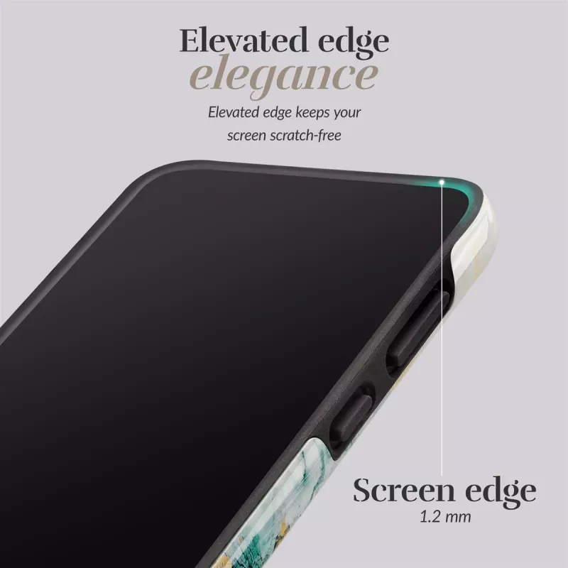 MIO Green Marble Capa Compatível com MagSafe para iPhone 16 Pro